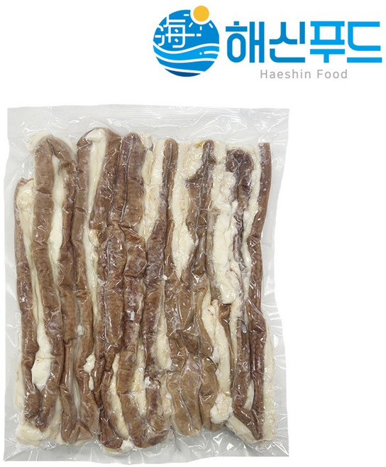 한우곱창 구이 전골 손질 자숙 냉동 곱창 업소용, 1개, 1kg