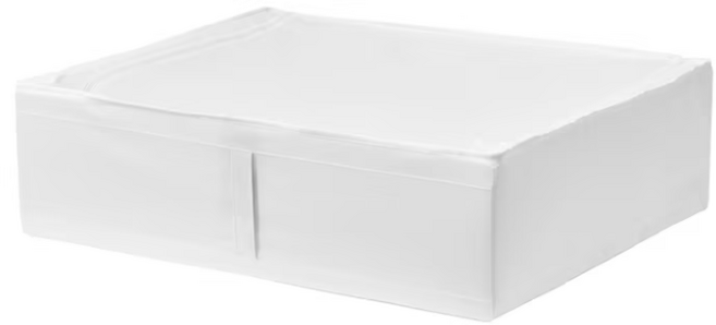 이케아 SKUBB 스쿠브 수납박스 화이트 69x55x19cm 702.949.90, 1개