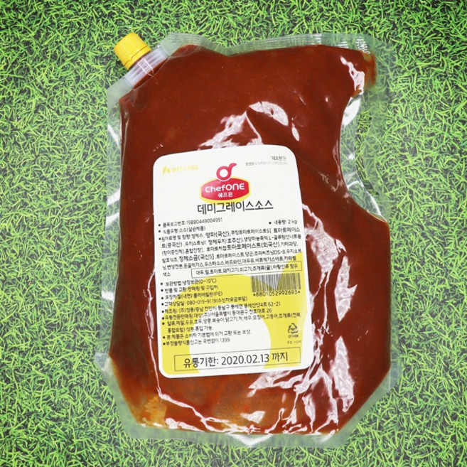 쉐프원 데미그레이스소스 2kg/청정원 소스, 2kg, 1개