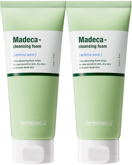 센텔리안24 마데카 아미노산 클렌징 폼, 160g, 2개