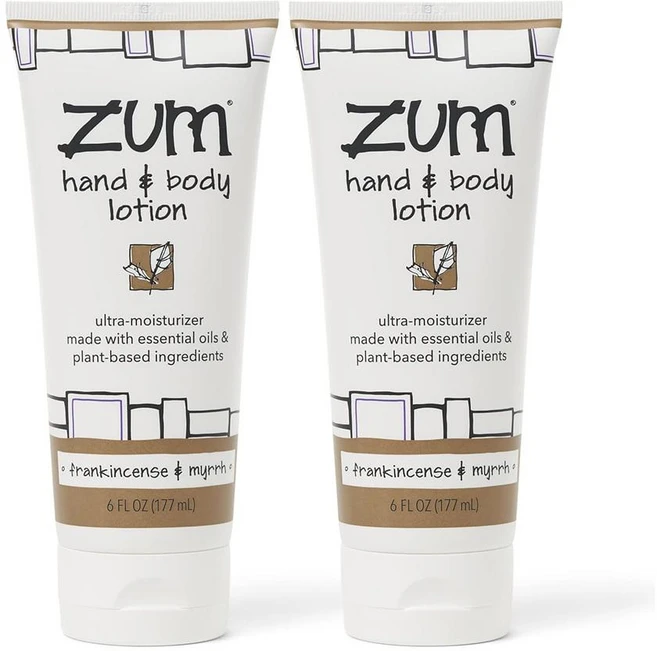 줌 유향 앤 몰약 핸드 앤 바디로션 177ml 2팩 Zum Hand and Body Lotion Frankincense & Myrrh 6 fl oz, 2개 - 쿠팡