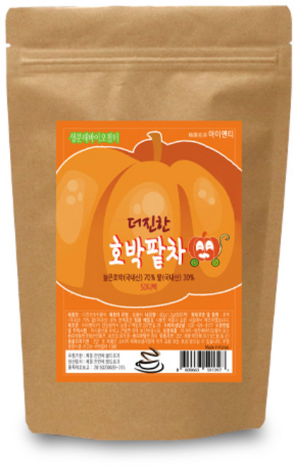 아이앤티 더진한호박팥차, 1.2g, 50개입, 1개