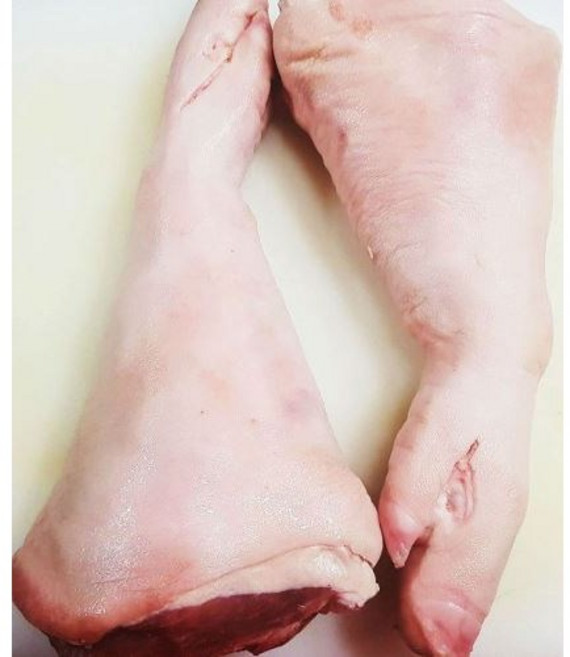 돼지족발 2개 3.6kg이상 돼지고기 장족 전족 앞다리 쫄데기 족탕 수비드 학센 생족, 컷팅x