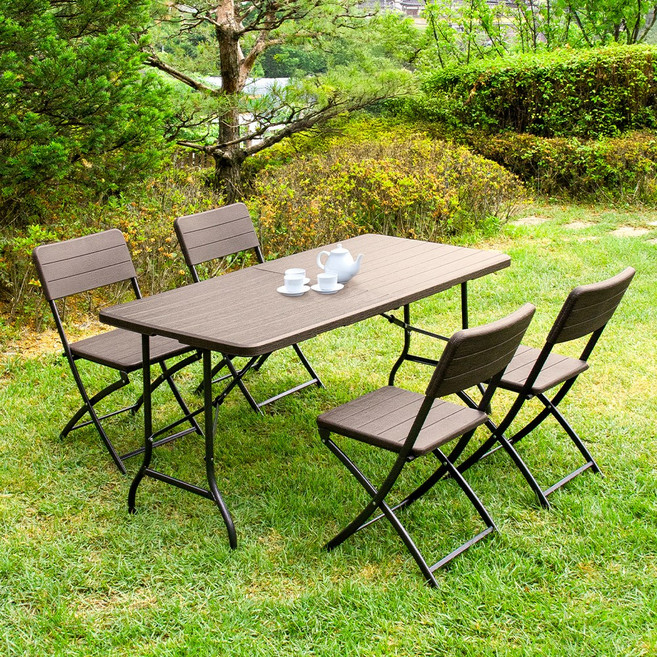 아르망 1500 브로몰딩 테이블 아르세의자 4개 세트, 테이블1ea+의자4ea