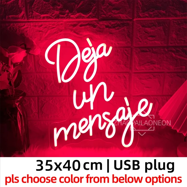 메시지 네온 사인 침실 파티 벽 웨딩 커피 바 표지판 Led 장식 조명, Type G / 7-red, USB 전원, 본품 1세트