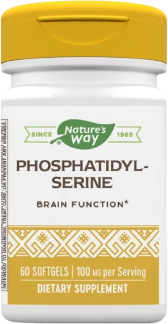 네이처스웨이 포스파티딜세린 포스타디딜세린 100mg 60정 포스파디딜세린, 1개 - 쿠팡
