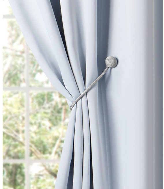 커튼 커텐 자석 고정 집게 고리 걸이 끈 홈인테리어커튼