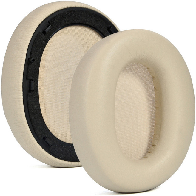 브리츠 BT4000 ANC BT5000 ANC 호환 이어 패드 쿠션 커버 스펀지 헤드폰 헤드셋 교체, BT4000 이어패드 베이지 (좌우)