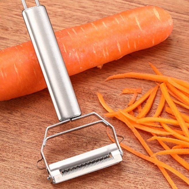 당근라페 채칼 체칼 사과 깍는 기계 만능 당근 채썰기, 1개