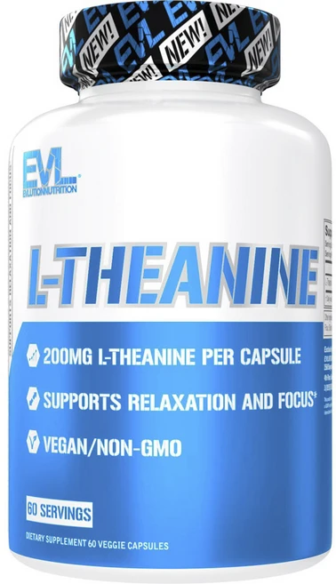 EVLUTIONNUTRITION L-테아닌 베지 캡슐, 1개, 2kg - 쿠팡