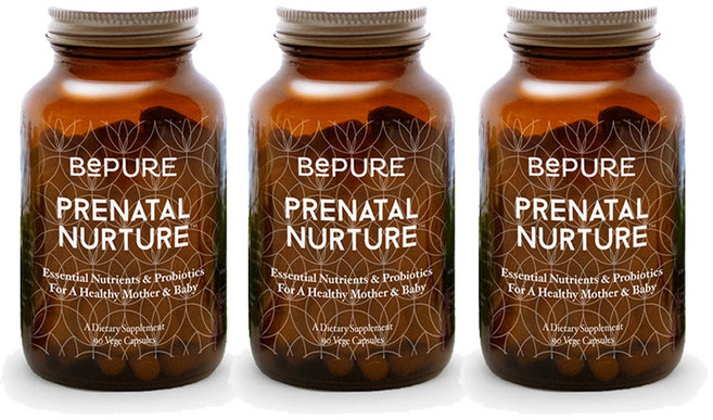 비퓨어(BePure) 비퓨어 프리네이털 너쳐 (임신/수유기 영양제) 90 캡슐 X 3개, 270캡슐, 1세트, 90정