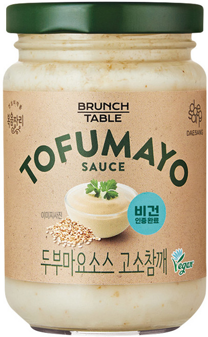 복음자리 두부마요소스 고소참깨, 185g, 1개