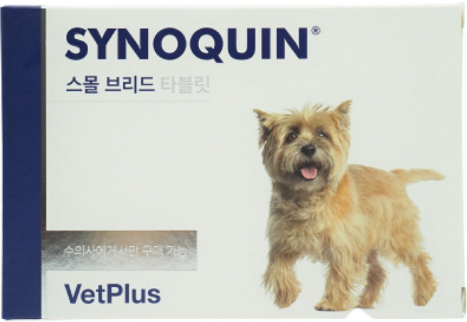 벳플러스 사이노퀸 소형견 (타블렛) 30정 관절영양제 슬개골탈구, 뼈/관절강화, 1개