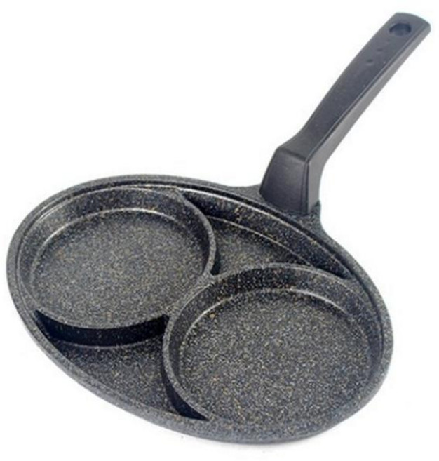 라체나 [규촌키친] 세신 논스틱코팅 인덕션 IH 스웨그 2구 계란팬 에그팬 (윤식당계란후라이 토스트 브런치후라이팬 조식후라이팬 핫케이크후라이팬 핫케이크팬 동시조리팬 인덕션에그팬 인덕션계란팬 인덕션용프라이팬), 1개, 2구에그팬