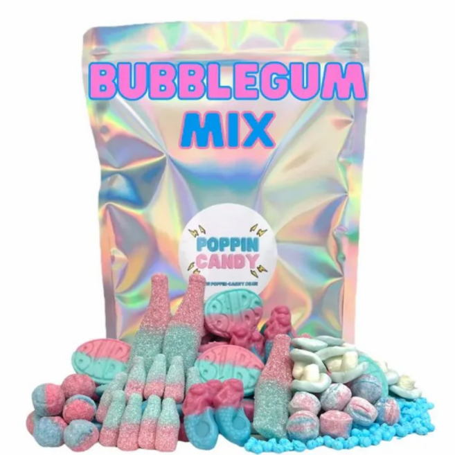스웨덴 젤리 버블검 믹스 Bubblegum Mix 스웨디시 캔디 800G, 1개