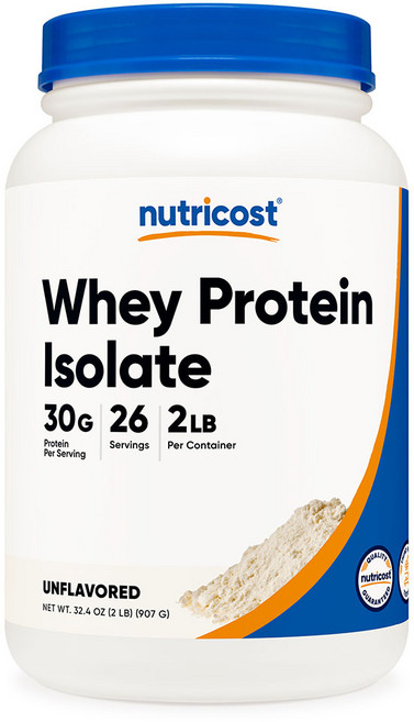 뉴트리코스트 웨이 프로틴 아이솔레이트 무맛, 907g, 1개