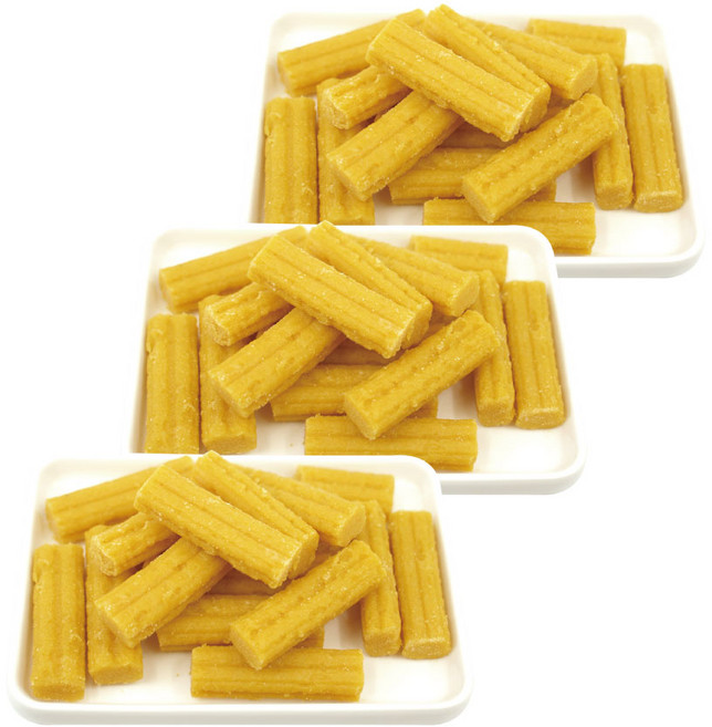 국내제작 단호박스낵 피모건강 면역력 눈건강에 도움되는 강아지수제간식, 3개