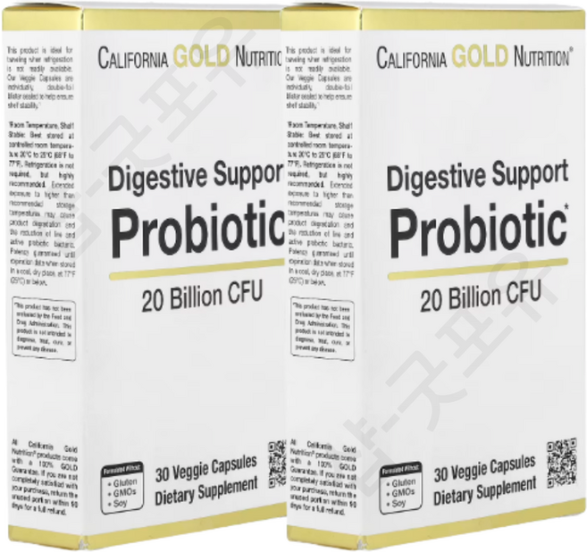 레이크애비뉴뉴트리션 다이제스티브 써포트 프로바이오틱 프리바이오틱 블랜드 200억 CFU 캡슐 30정, 2개