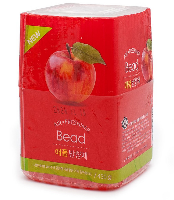 에어후레쉬 bead 방향제 5종 택1, 450g, 1개, 애플