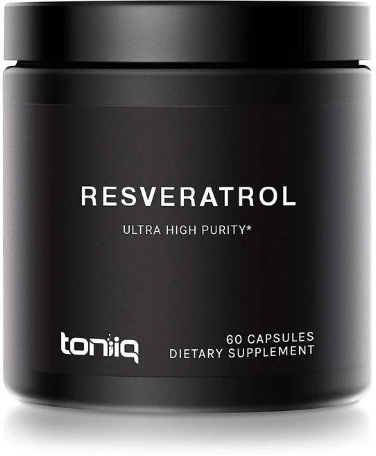 토니크 Toniiq 레스베라트롤 600mg Resveratrol 60캡슐, 1개, 60정, 60정 - 쿠팡