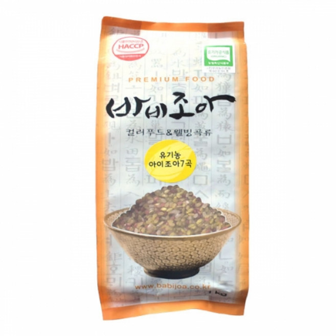 바비조아 유기농 잡곡 아이조아7곡 1kg, 1개
