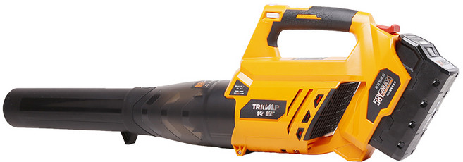 50V62V낙엽 세차 무선 충전 송풍기 제설 청소 집진기, 36V 4AH 배터리 2개 브러시리스 모터, 1개