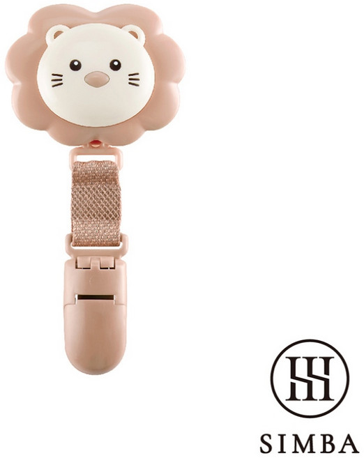 Simba 小獅王辛巴 雙頭萬用夾, 1個, 咖-焦糖S1763, 咖-焦糖