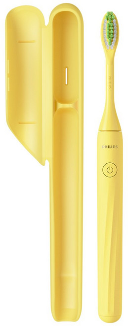 필립스원 휴대용 전동칫솔 배터리 모델, 0.hY1100/02, Designer 망고, 1개