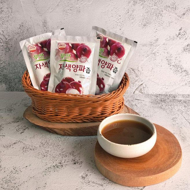 클라스가 다른 자연식품 전남 무안 자색 양파즙 100ml, 30개