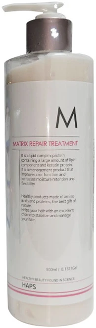 햅스 매트릭스 리페어 헤어트리트먼트 500ml, 1개 - 쿠팡