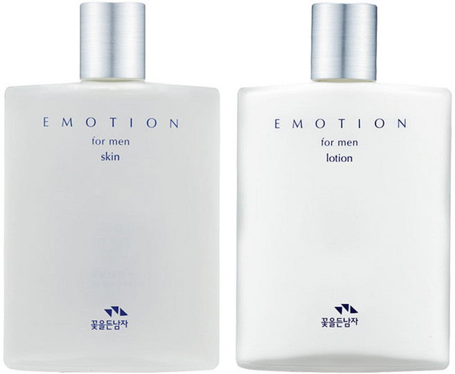 꽃을든남자 이모션 남성화장품 2종/3종, 스킨2개+로션1개, 1세트