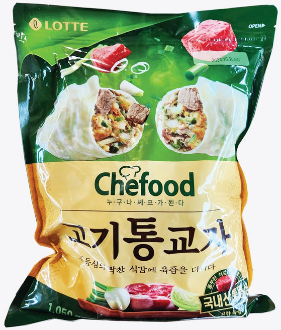 롯데푸드 쉐푸드 고기통교자, 1개, 1.05kg