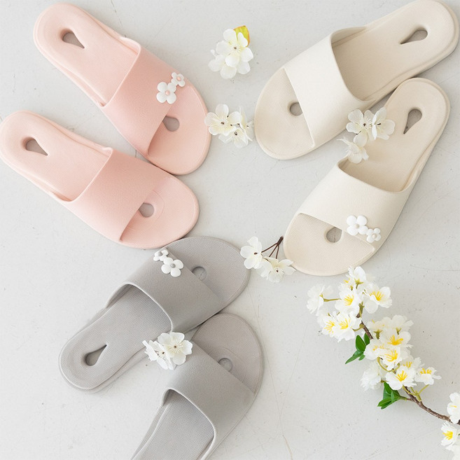 체리블러썸 욕실화 260mm, 체리블러썸_베이비핑크2개