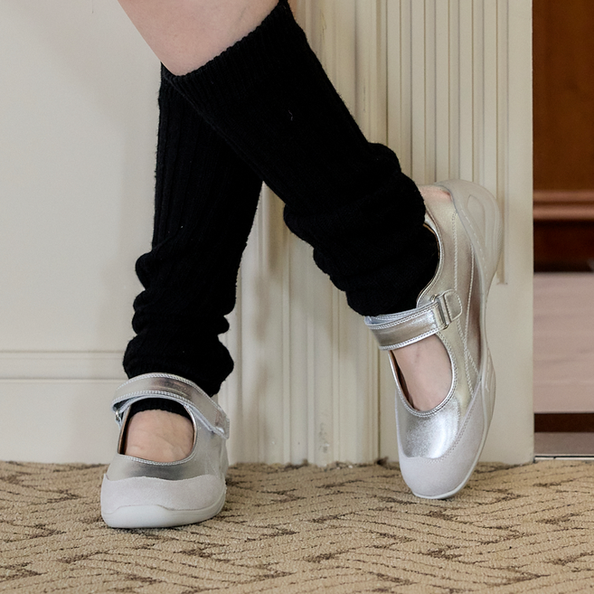 세인트새틴 프롬 메리제인 리얼소가죽 키높이 스니커즈