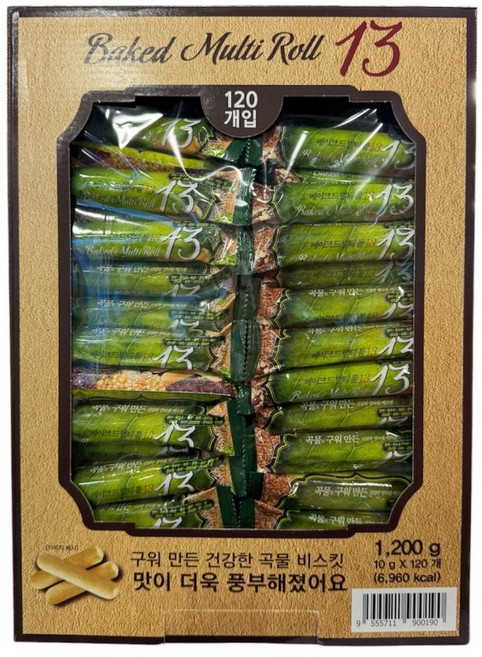 베이크드 멀티롤 13, 1.2kg, 1개