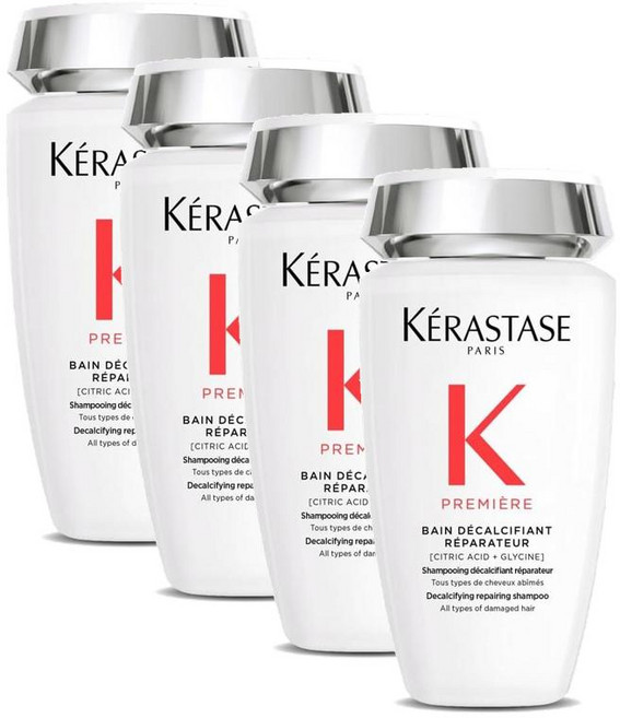 케라스타즈 프리미어 리페어링 샴푸 Kerastase Premiere Bain Decalifiant Reparateur Shampoo, 4개