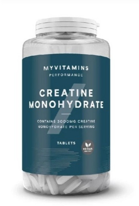 Myprotein 一水肌酸錠 快速補充能量 增加肌肉力量 提升運動爆發力 健身必備, 1個, 250顆/瓶 (2028/02/1)