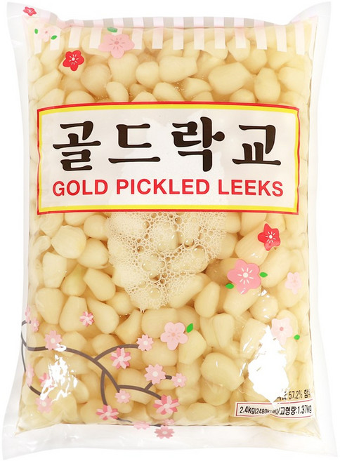 이엔 골드 락교 장아찌, 2.4kg, 1개