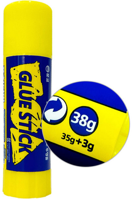 대용량 어린이 고체풀 접착풀 38g 1개