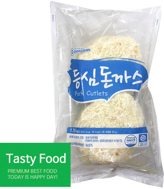 (냉동)상신 등심돈까스1.35kg, 1개, 135g