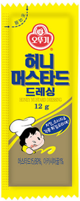 오뚜기 허니머스타드, 12g, 200개
