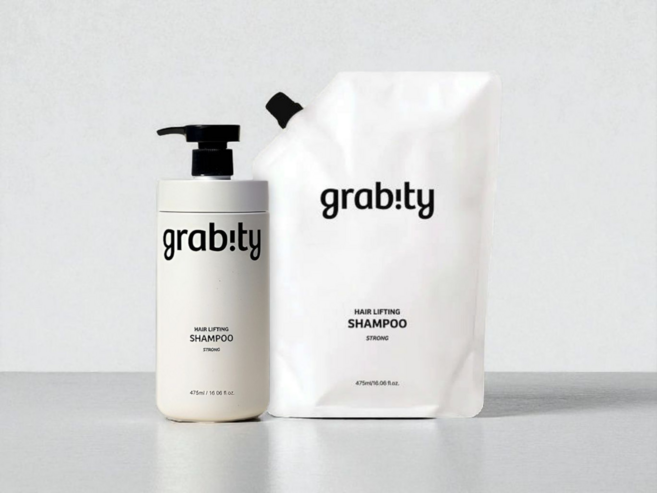 [카이스트특허기술] 극강의볼륨 무중력 헤어리프팅 스트롱 샴푸 #긴머리추천 [본품+리필/여행용증정], 3개, 950ml