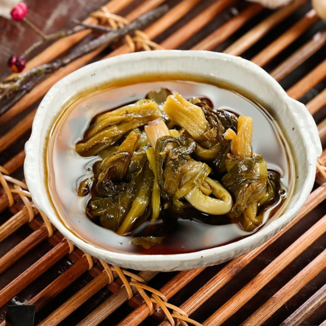 eTV [여수사나이] 여수 갓장아찌 2kg 국내산 김치 당일생산, 1개