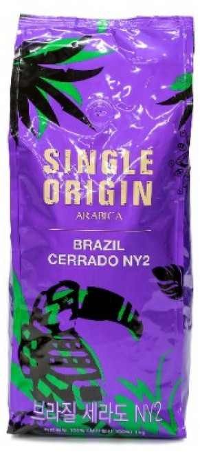 맥널티 브라질 세라도 NY2 (홀빈) 1kg, 1개