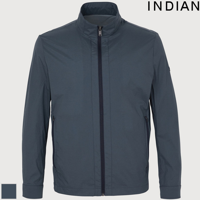 [INDIAN] 잔체크 라이트점퍼_MITCL3M3221
