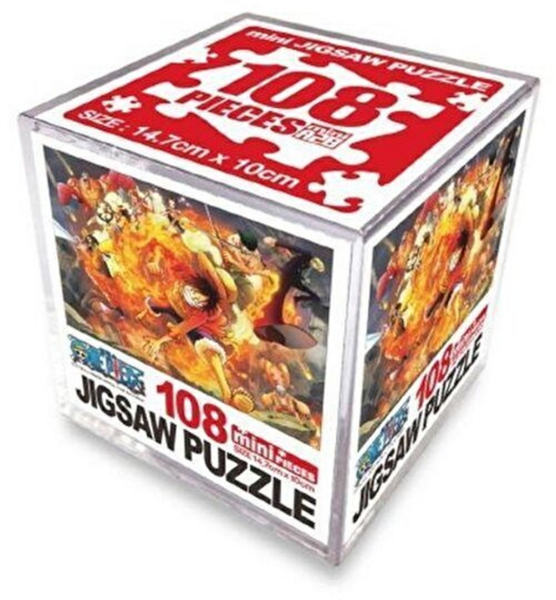 기타 원피스 직소퍼즐 108PCS 미니 CUBE 불굴의 투지, 편집부, 학산문화사, 없음