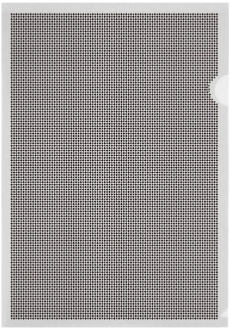 【Databank】A4 L型加厚個資保密文件夾 0.18mm 資料夾 文件套 L夾 (E-310S), 白色1包 (2入), 1包
