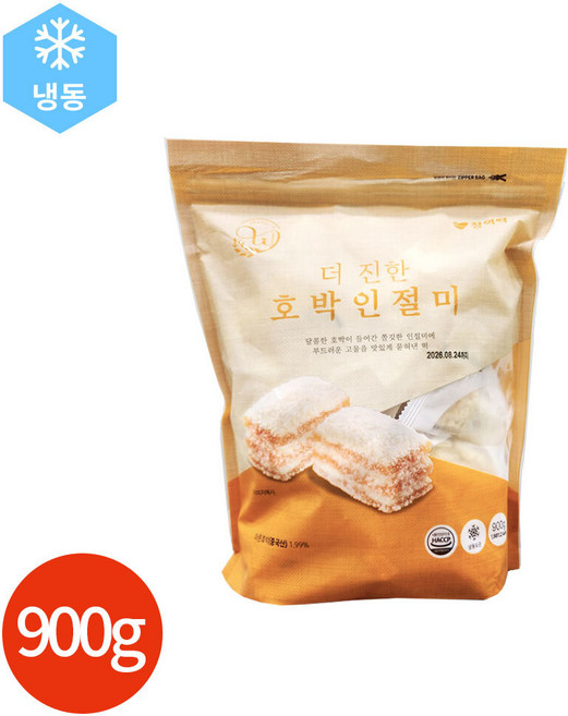 창억 호박인절미, 900g, 1개
