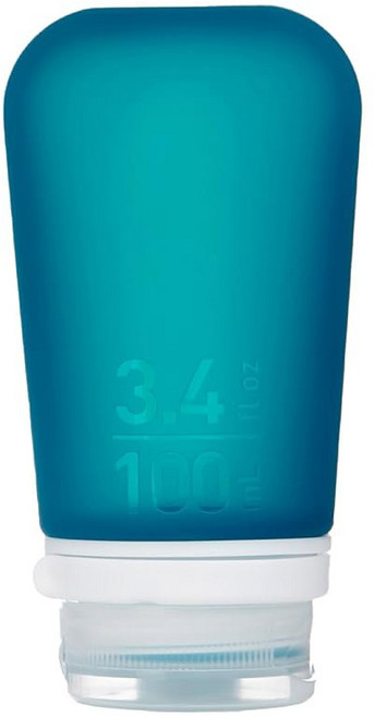 HUMANGEAR GOTOOB 리필 뚜껑 소재 실리콘 식품 잠금 여행용 안전 가능한 XL, Small (1.7oz), 청록색