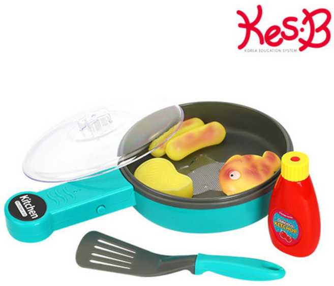 플레이 노릇노릇팬요리 아기놀이 장난감 소꿉놀이 치킨놀이 역할놀이, 1개